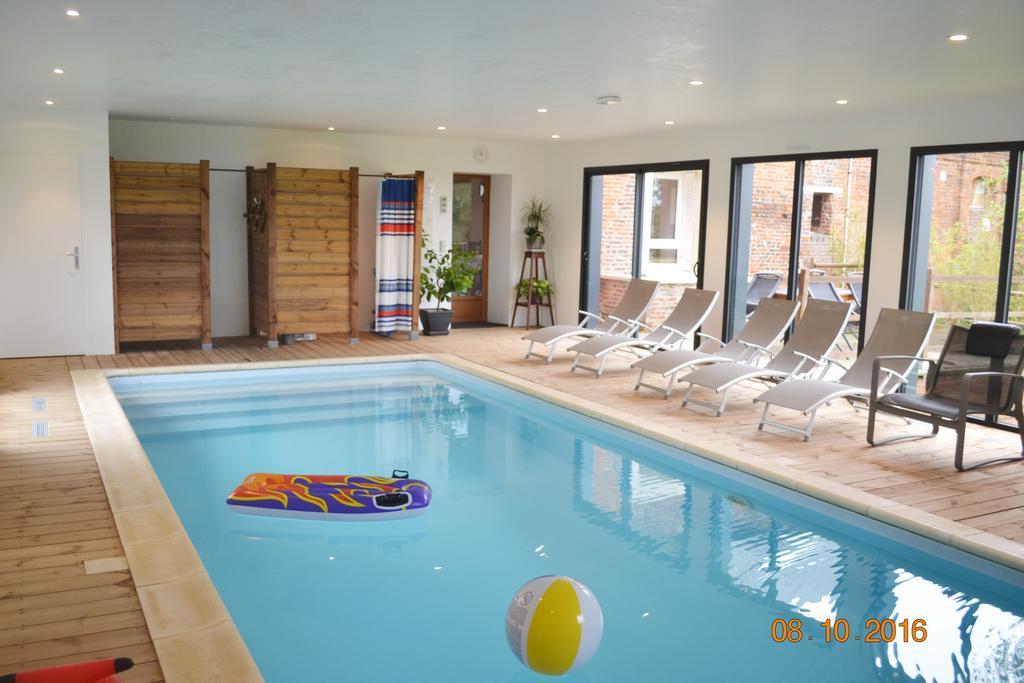 Piscine Interieure Privee Chauffee Toute L Annee Et Spa St Martin Saint-Martin-l'Hortier Dış mekan fotoğraf